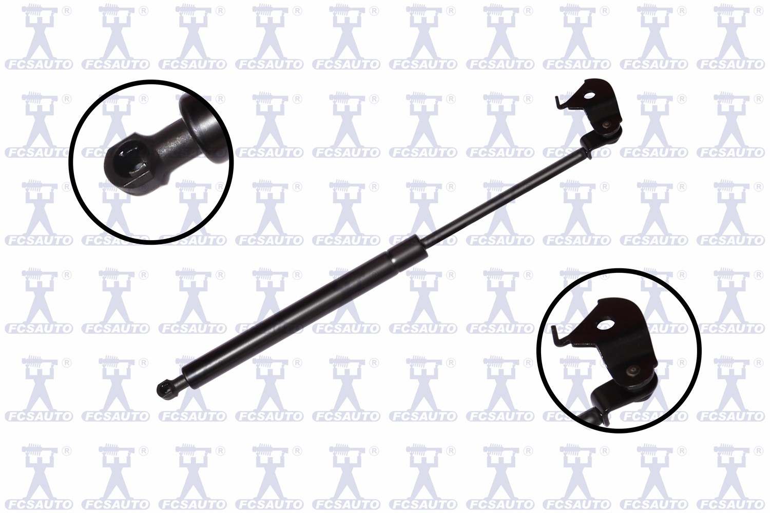 Front View of Right Hood Lift Support FCS 84156R