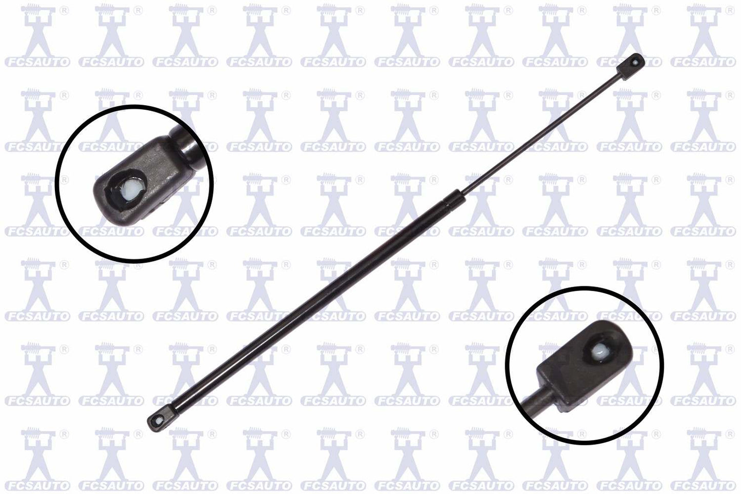 Front View of Hood Lift Support FCS 84295