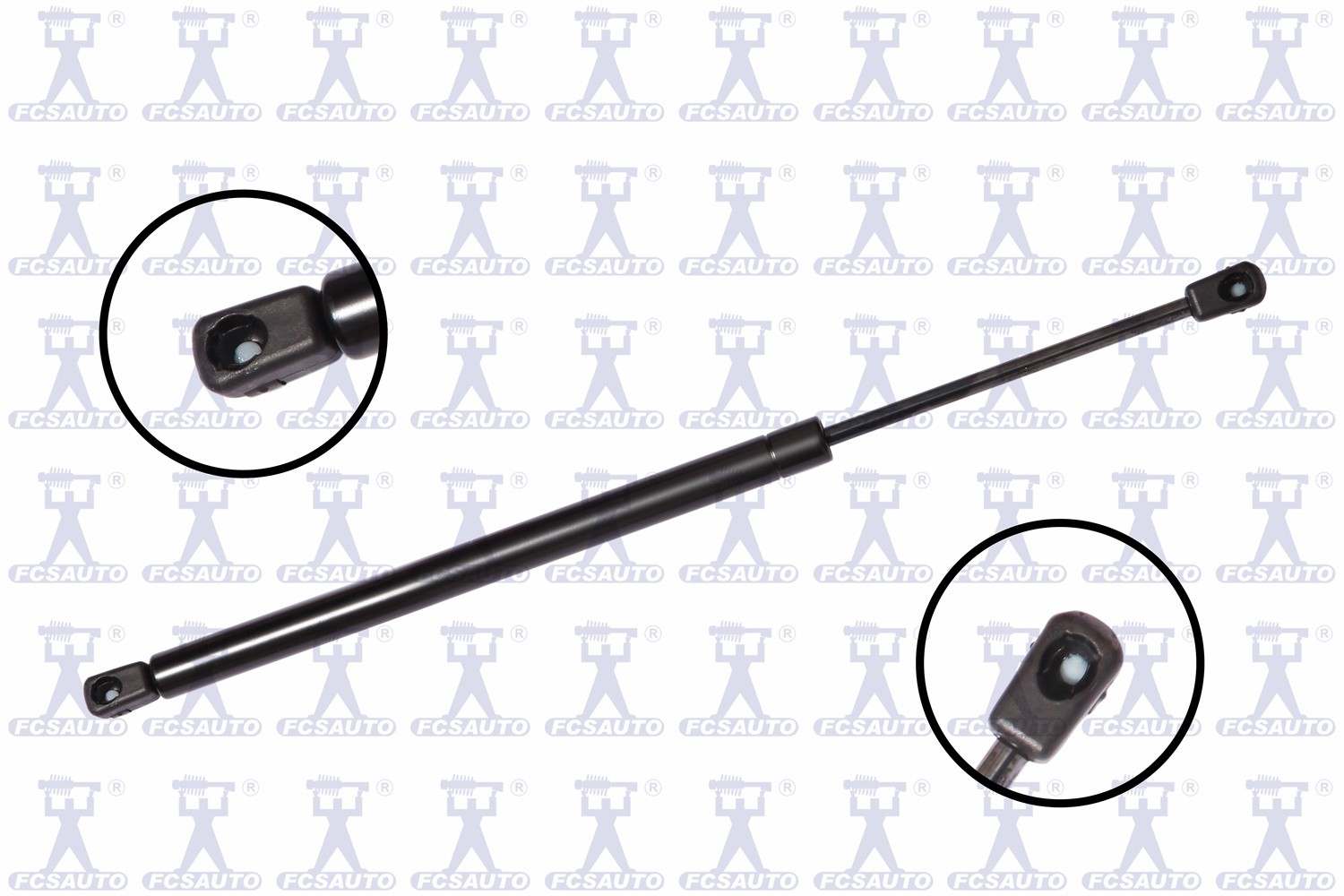 Front View of Tailgate Lift Support FCS 84357