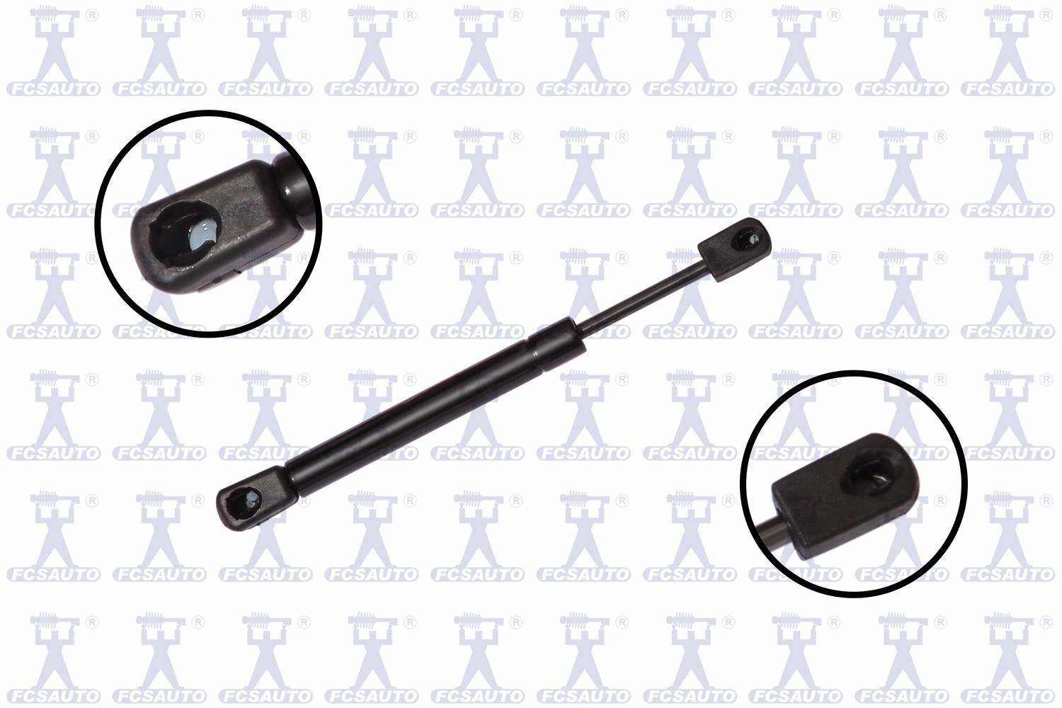 Front View of Tailgate Lift Support FCS 84531