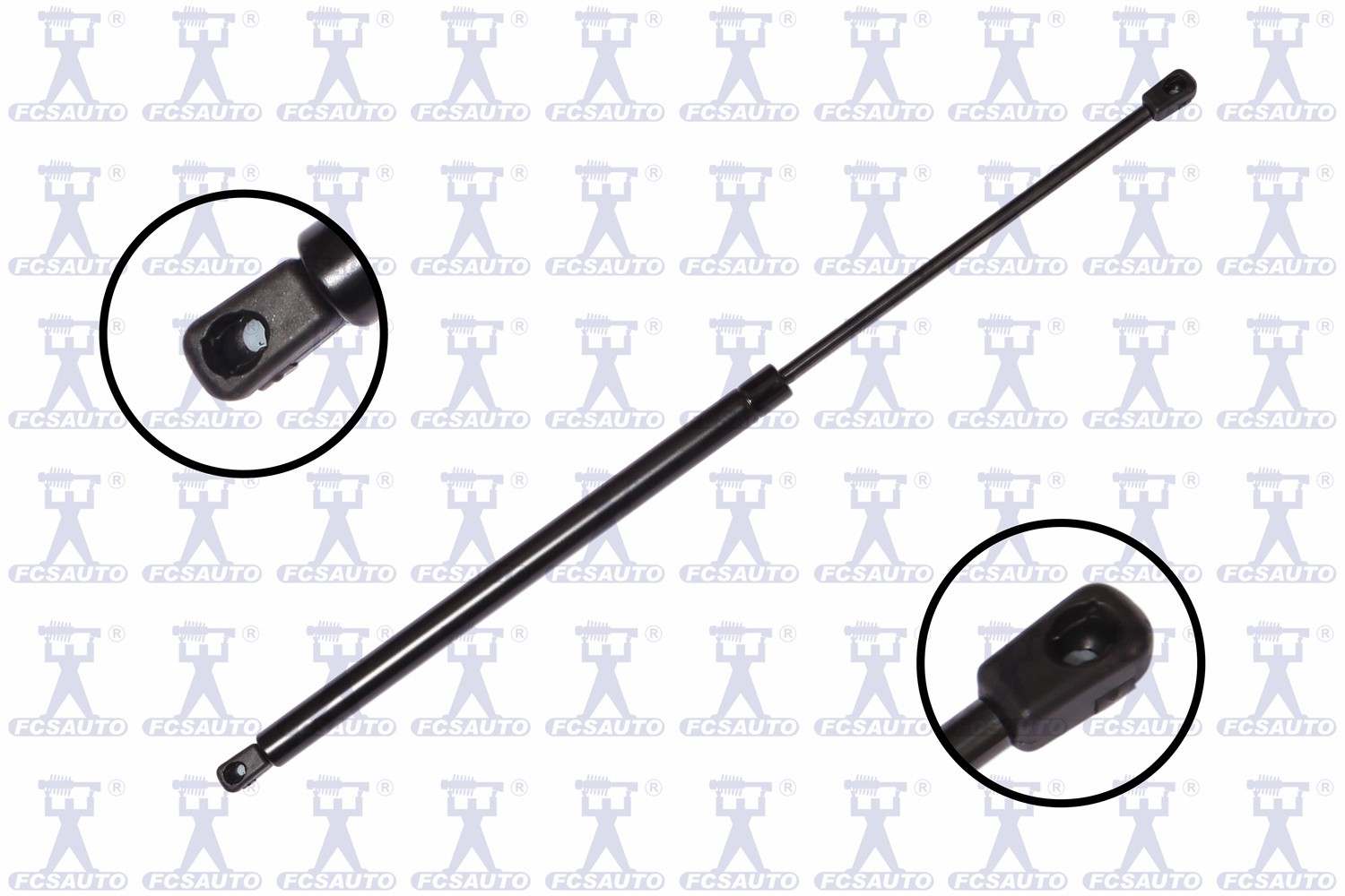 Front View of Liftgate Lift Support FCS 84557