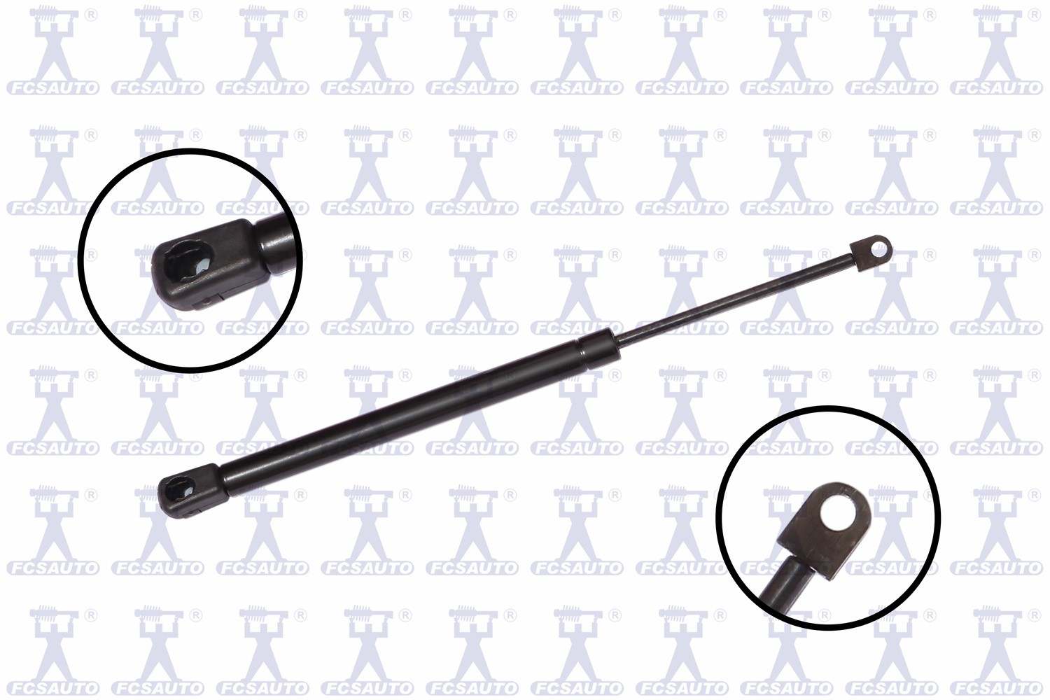 Front View of Rear Deck Lid Lift Support FCS 84625