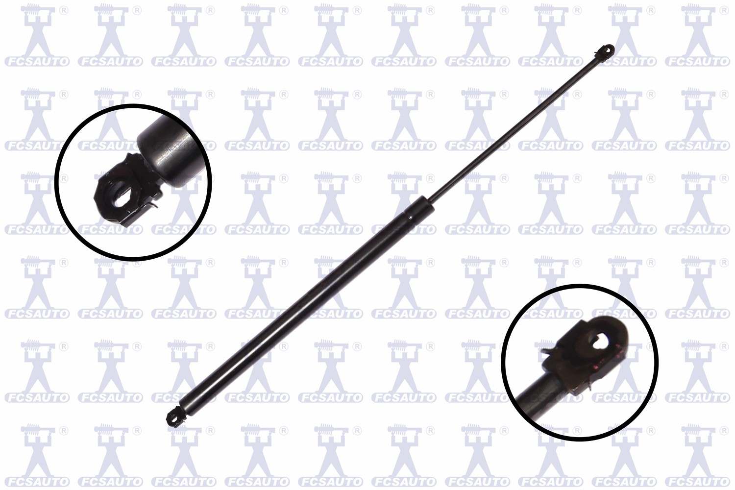 Front View of Hood Lift Support FCS 84630