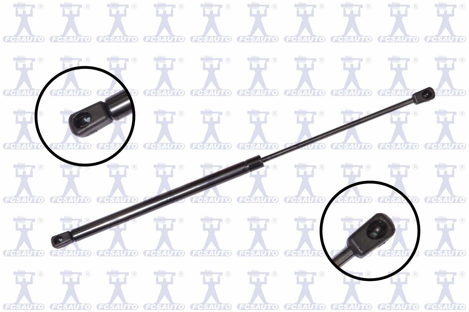 Front View of Trunk Lid Lift Support FCS 84668