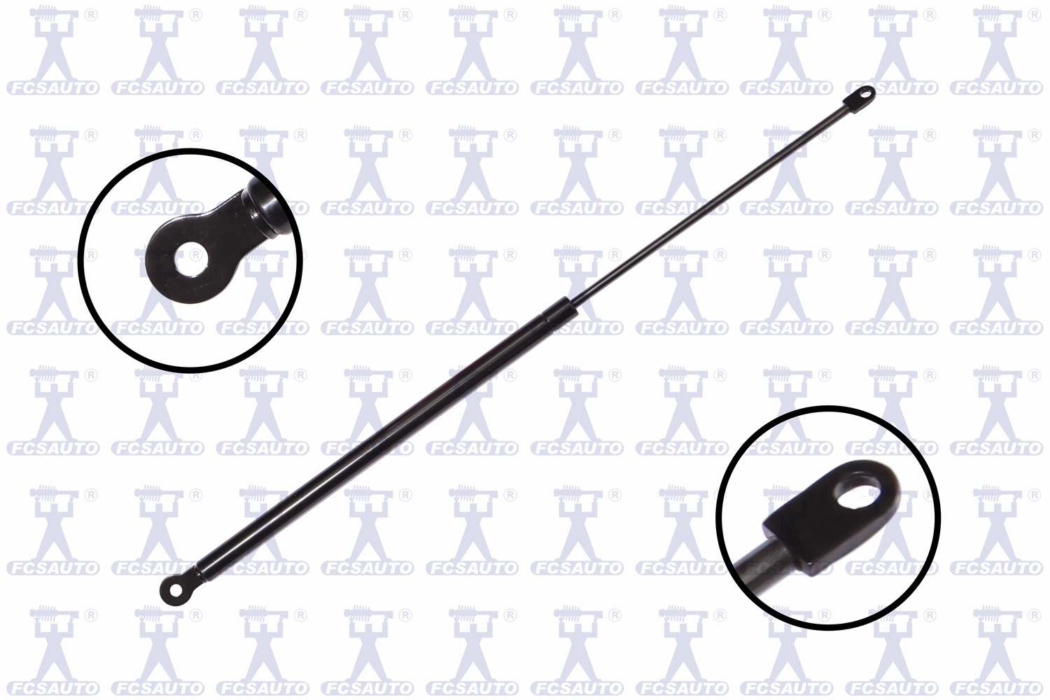 Front View of Tailgate Lift Support FCS 84757