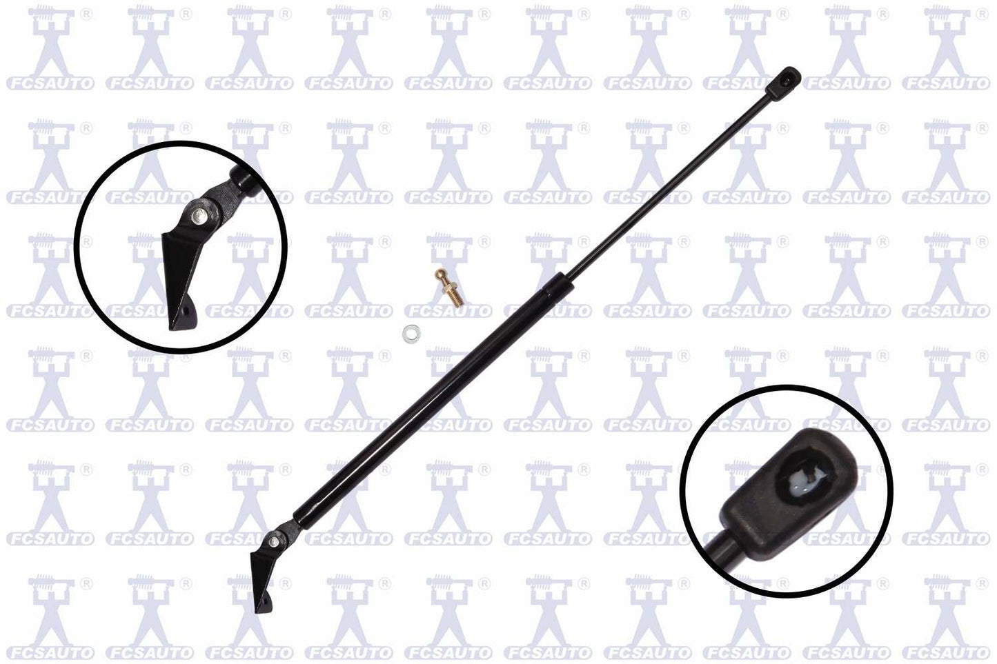 Front View of Left Tailgate Lift Support FCS 84868L