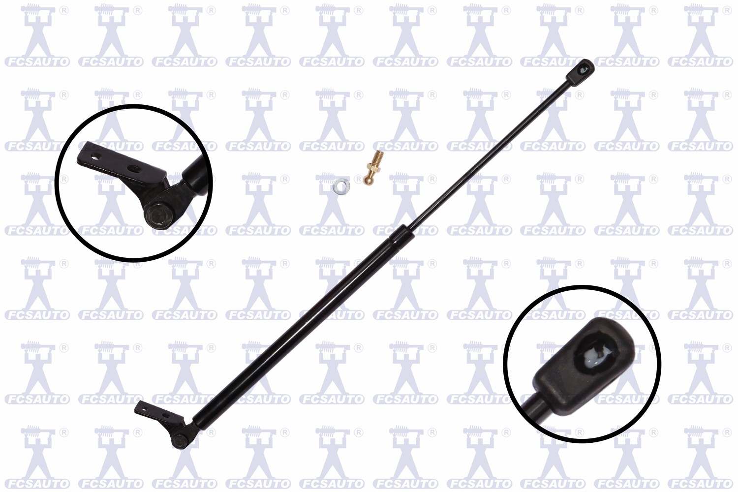 Front View of Right Tailgate Lift Support FCS 84868R