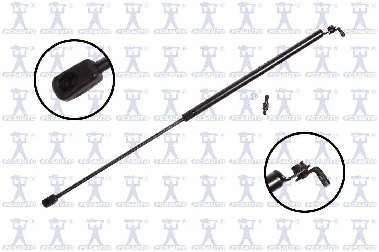 Front View of Rear Deck Lid Lift Support FCS 84919