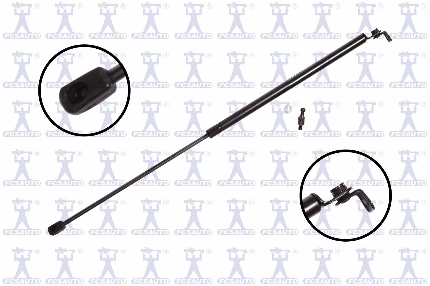 Front View of Rear Deck Lid Lift Support FCS 84919