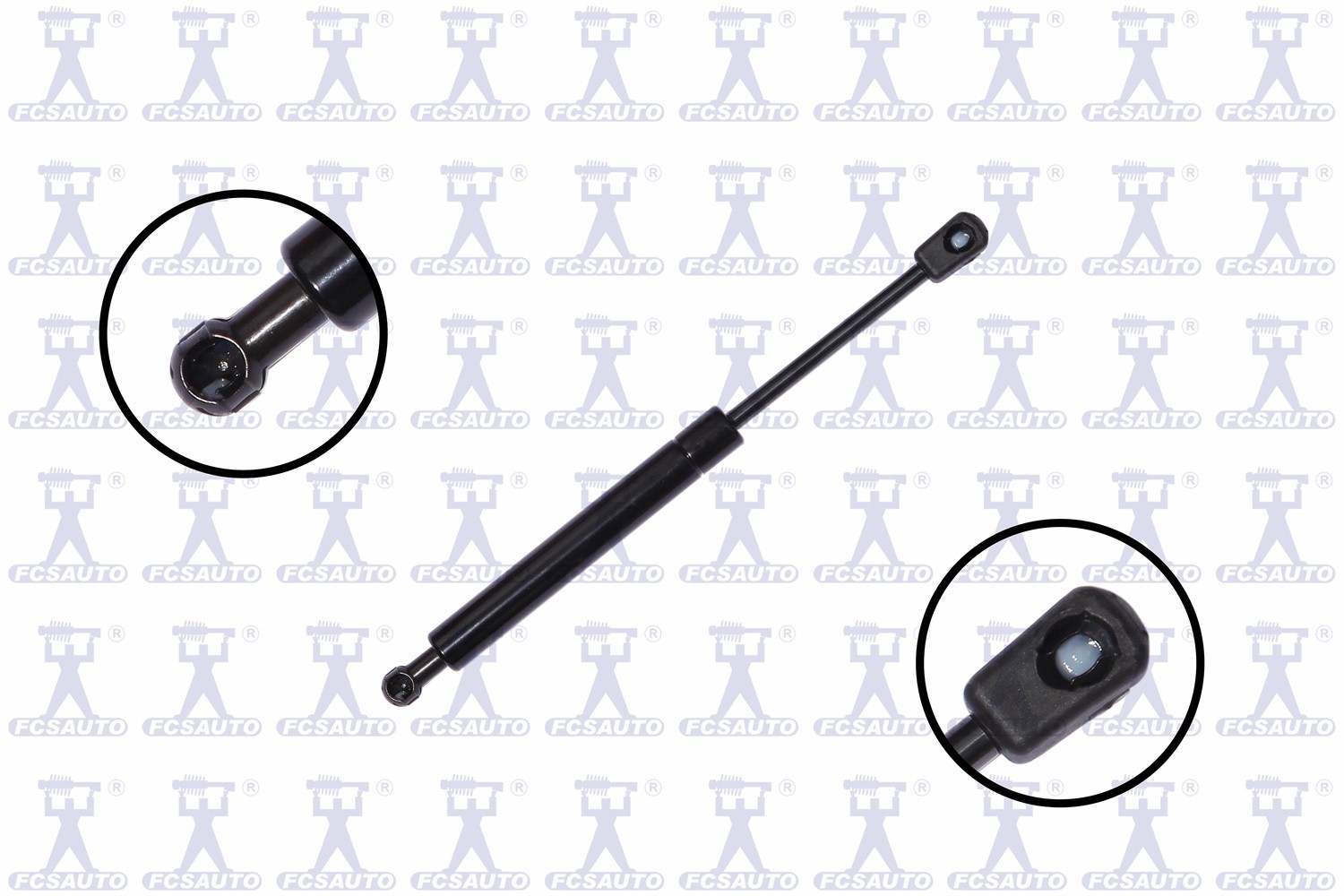 Front View of Trunk Lid Lift Support FCS 86740