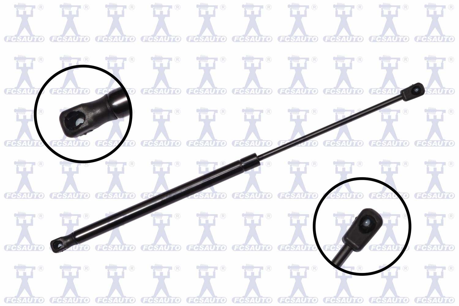 Front View of Liftgate Lift Support FCS 87026