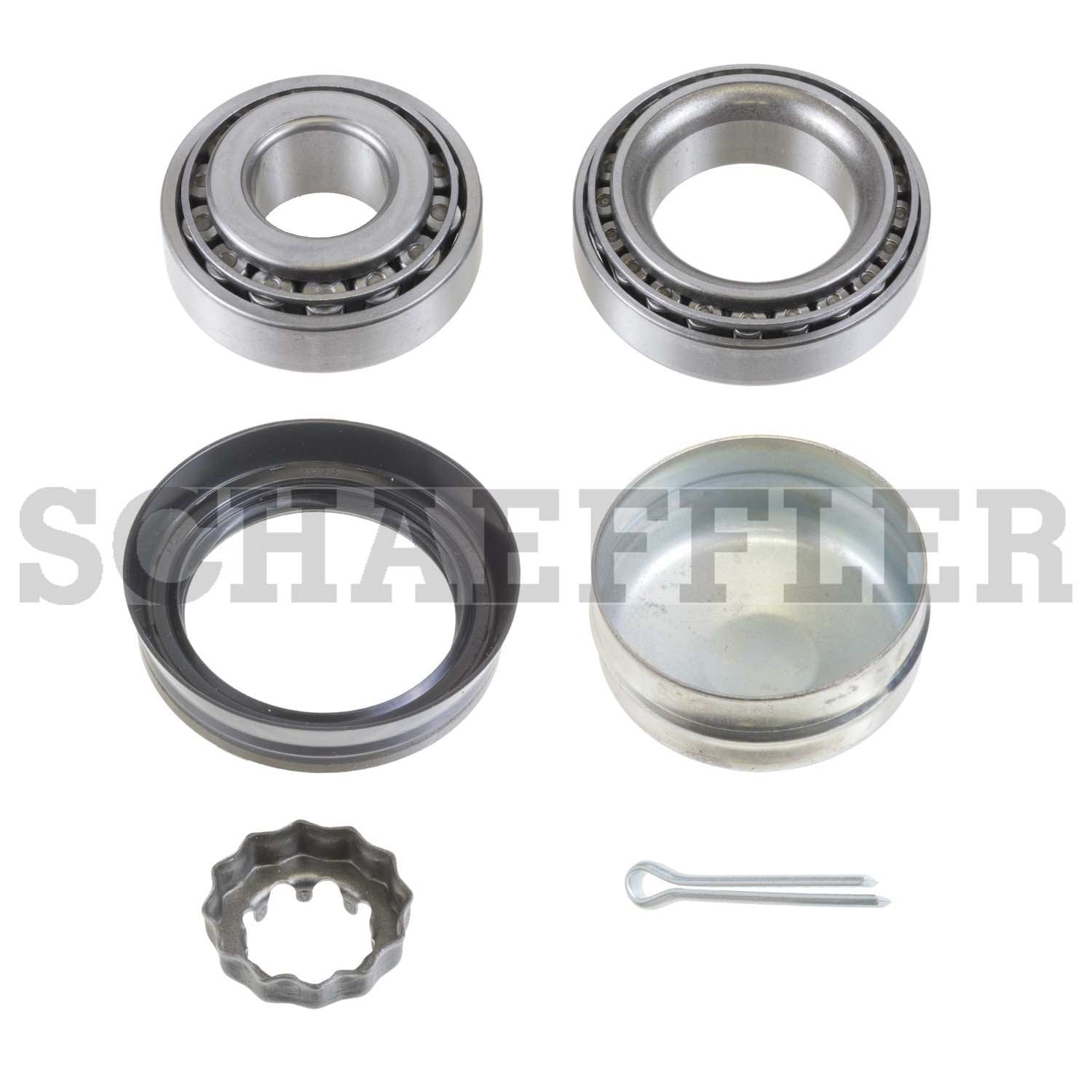 Back View of Rear Wheel Bearing Kit FAG WB61037K