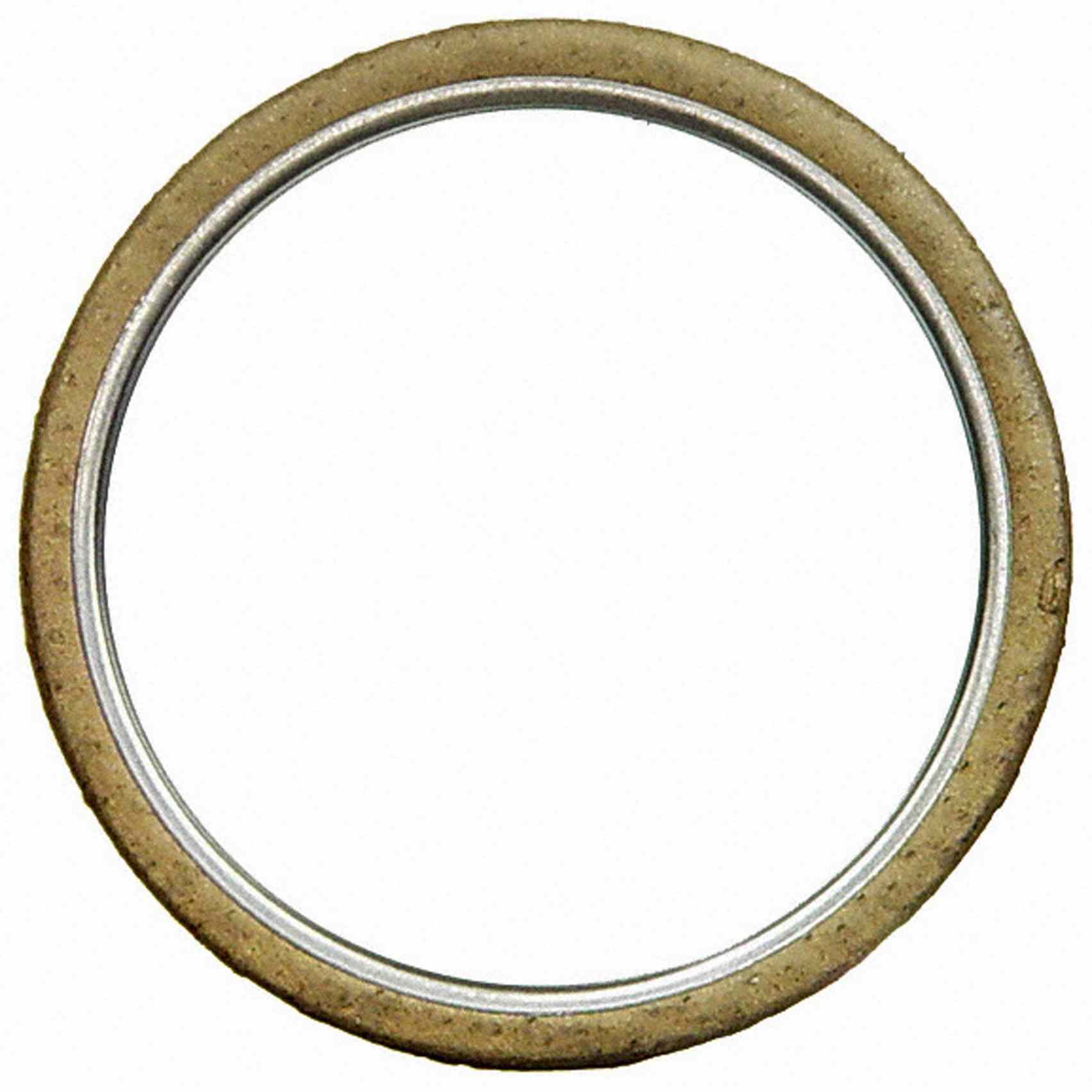 Top View of Front Exhaust Pipe Flange Gasket FEL 23624