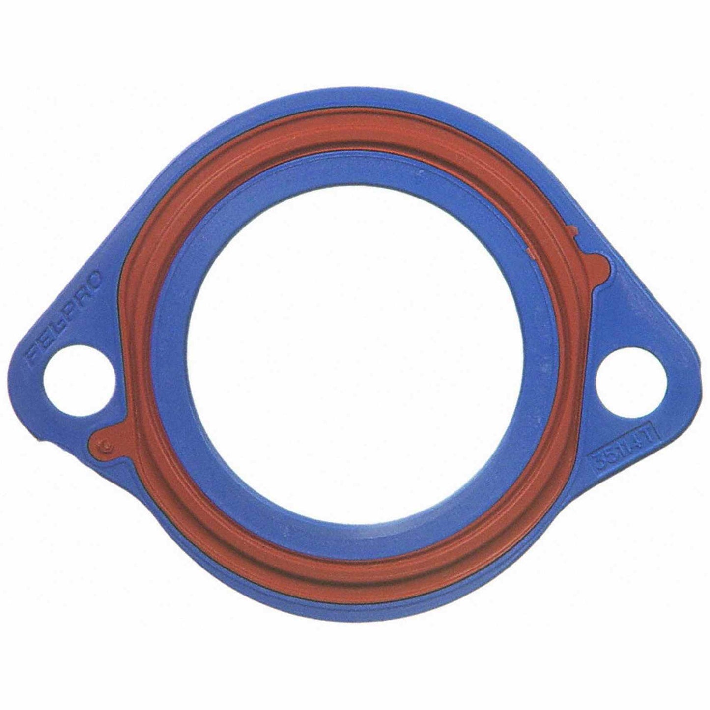 Top View of Engine Coolant Outlet Gasket FEL 35114T