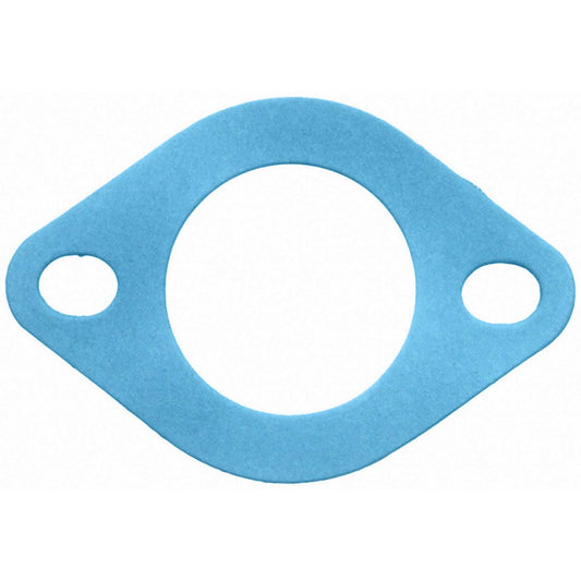 Top View of Engine Coolant Thermostat Housing Gasket FEL 35258