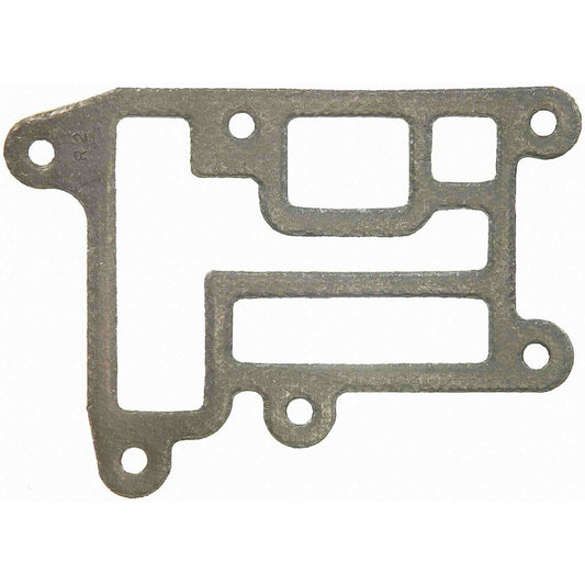 Top View of Engine Coolant Thermostat Housing Gasket FEL 35393