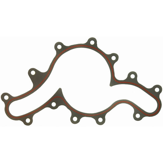 Top View of Engine Water Pump Gasket FEL 35474