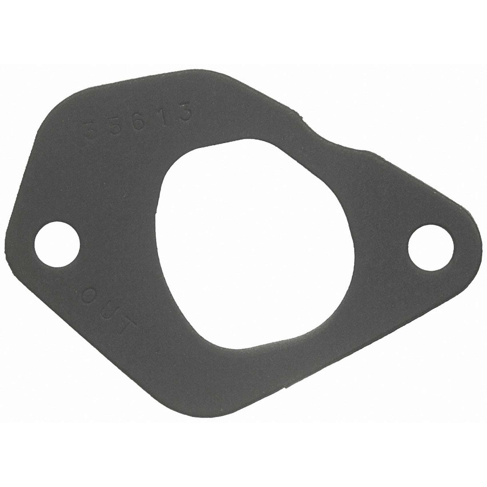 Top View of Engine Coolant Water Outlet Adapter Gasket FEL 35613