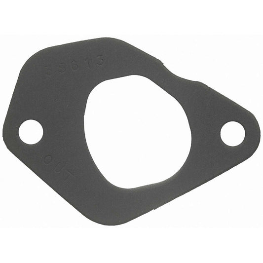 Top View of Engine Coolant Water Outlet Adapter Gasket FEL 35613