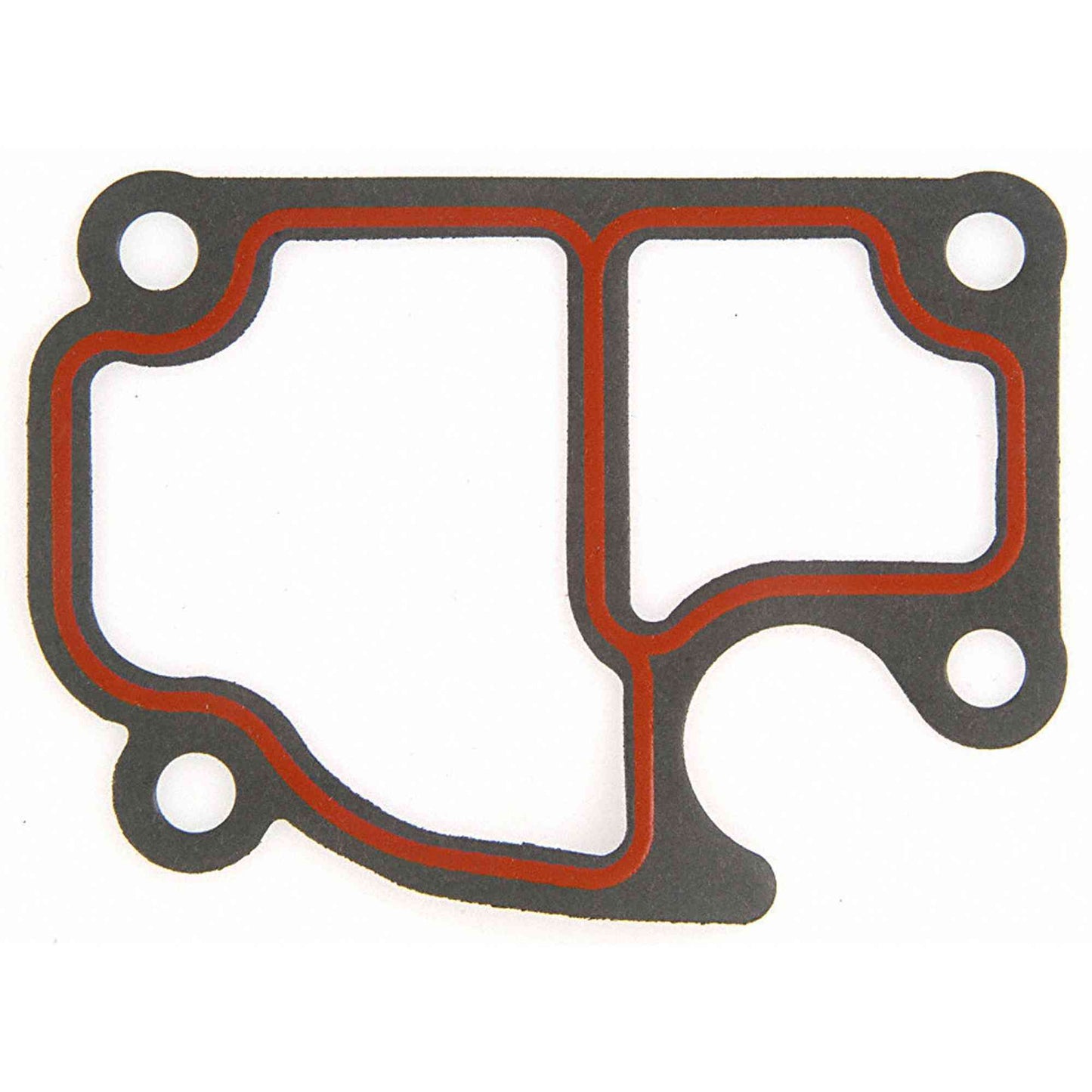 Top View of Engine Coolant Thermostat Housing Gasket FEL 35745