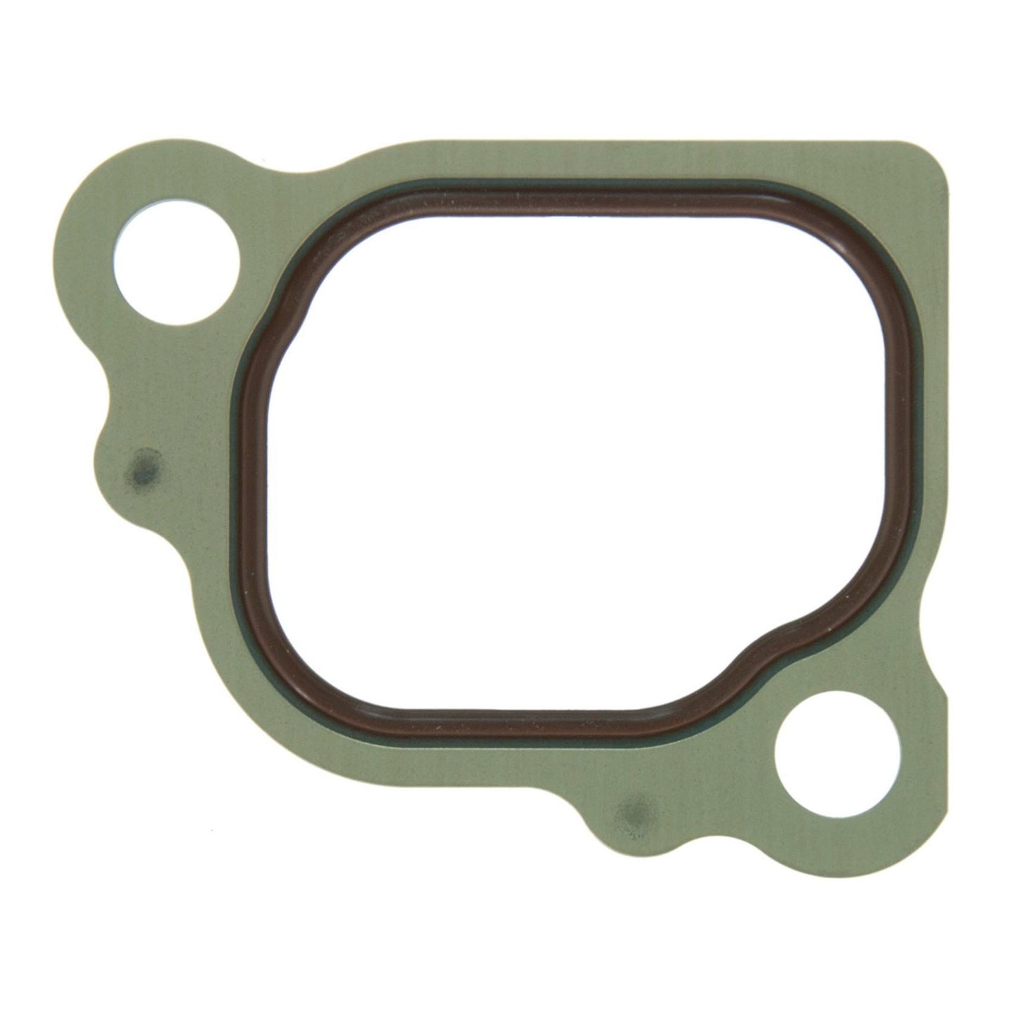 Top View of Rear Engine Coolant Outlet Gasket FEL 35941