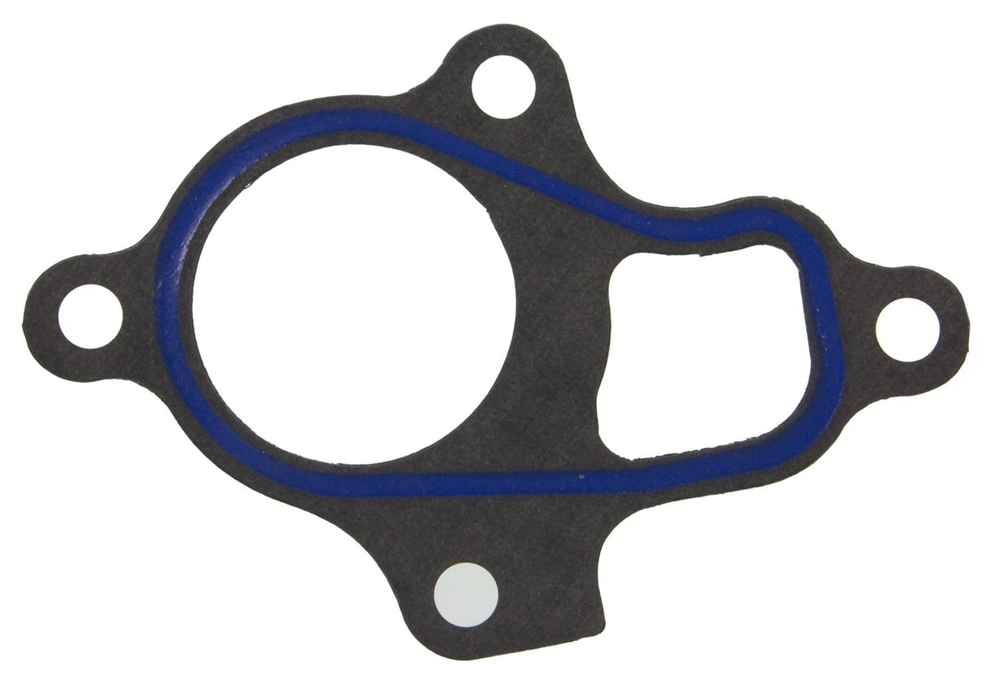 Angle View of Rear Engine Coolant Outlet Gasket FEL 35943