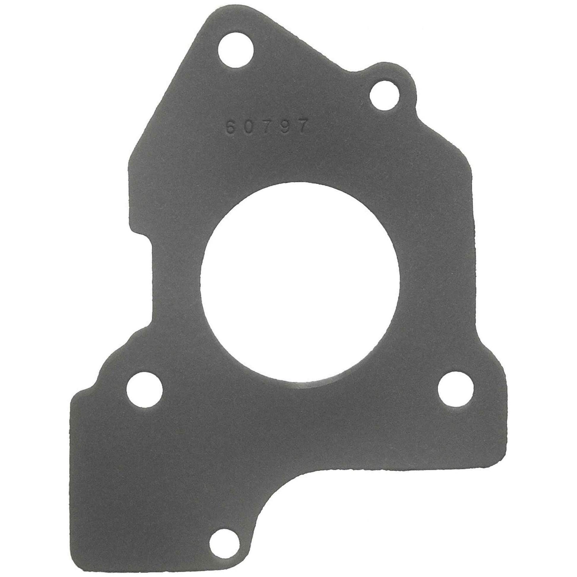 Top View of Fuel Injection Throttle Body Mounting Gasket FEL 60797