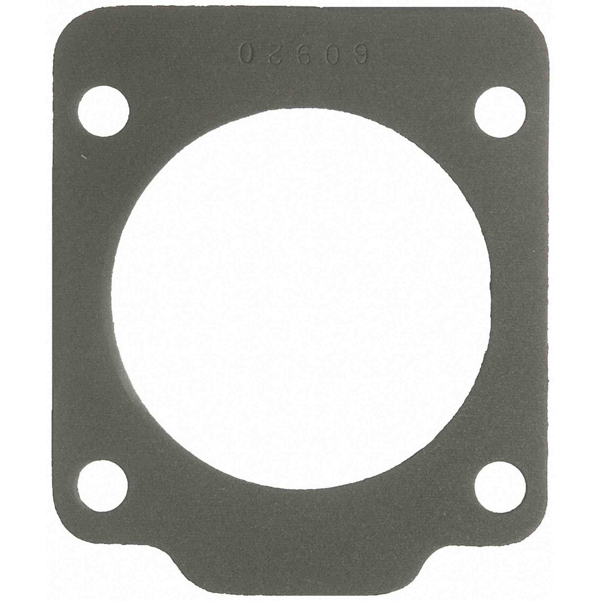 Top View of Fuel Injection Throttle Body Mounting Gasket FEL 60920