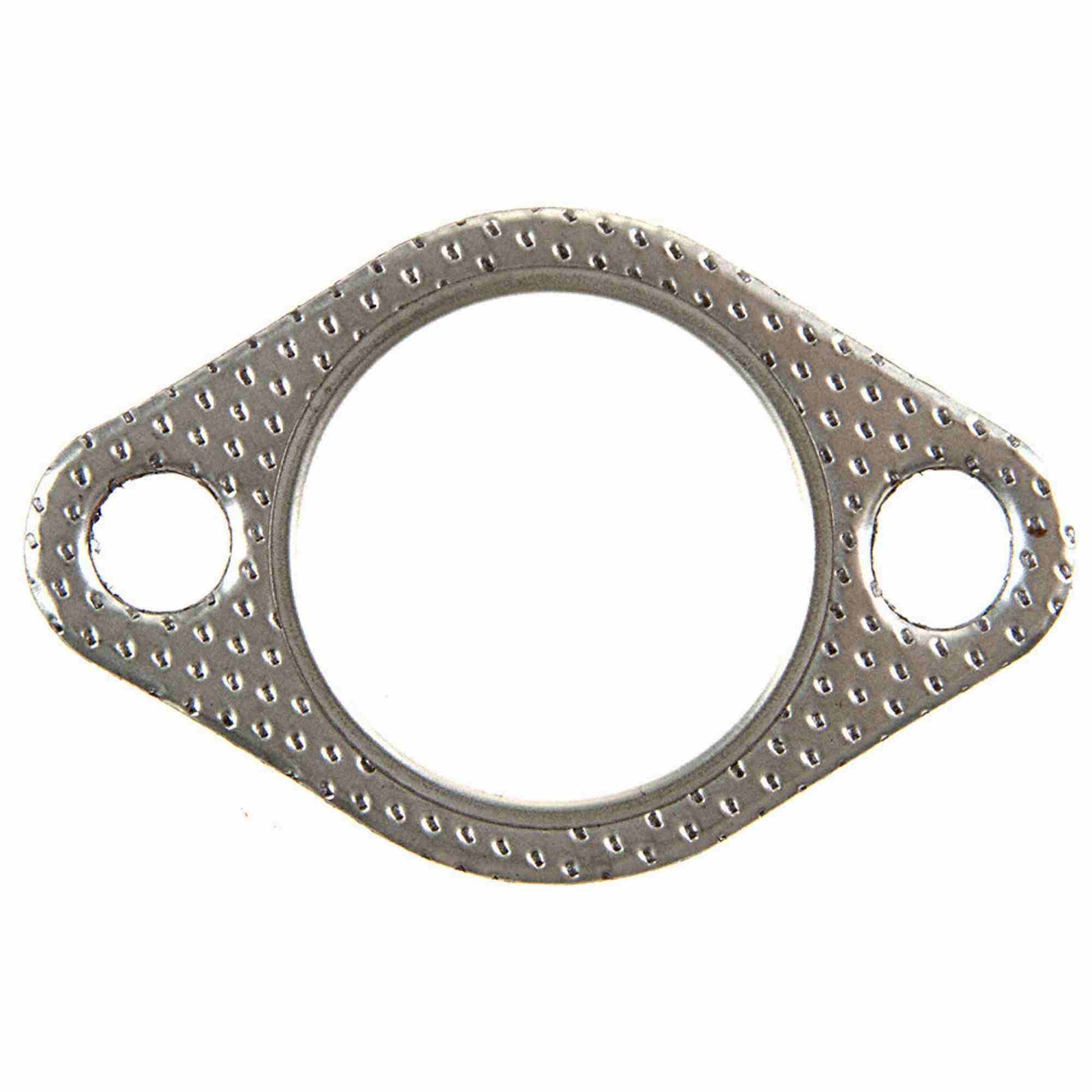 Top View of Front Left Exhaust Pipe Flange Gasket FEL 61382