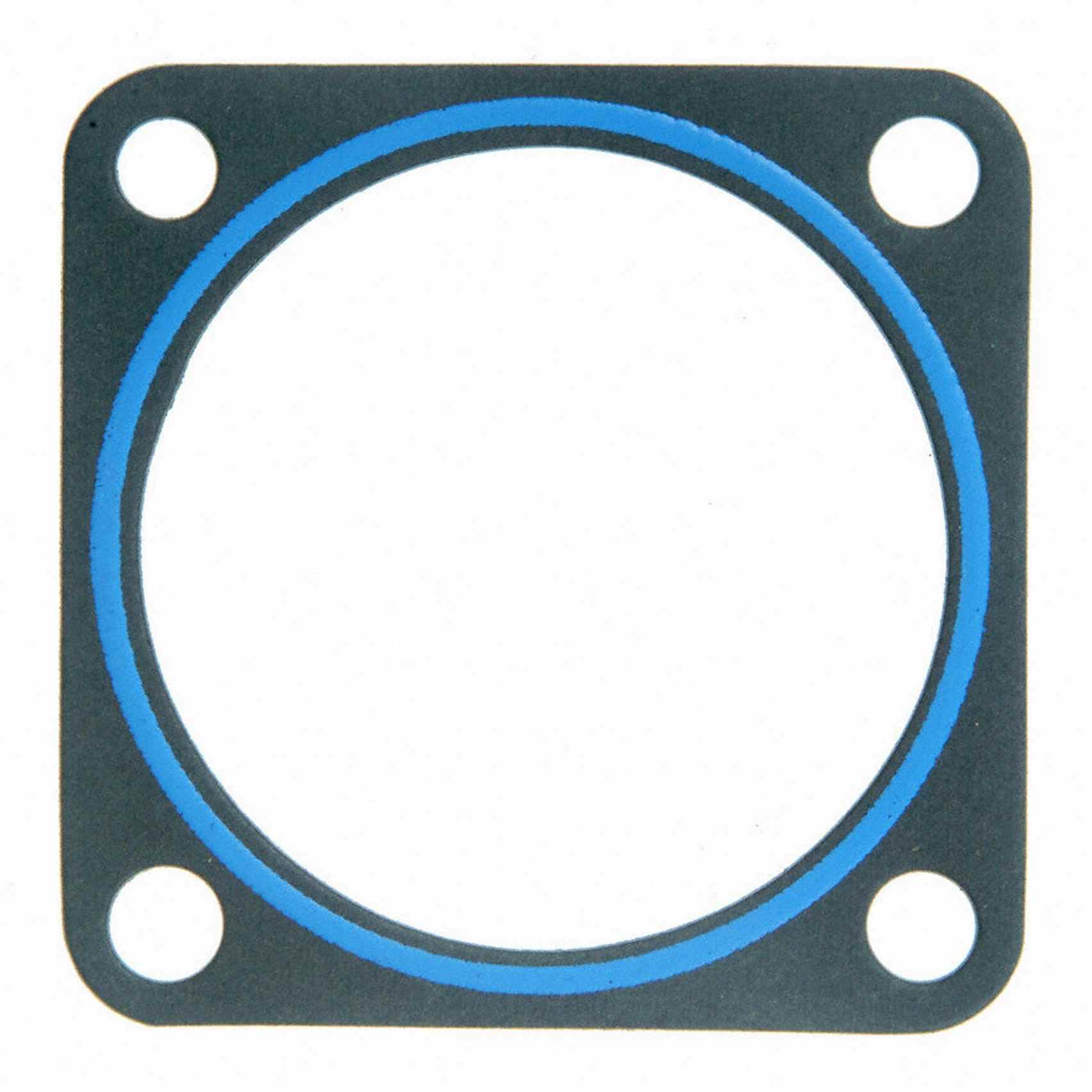 Top View of Fuel Injection Throttle Body Mounting Gasket FEL 61432