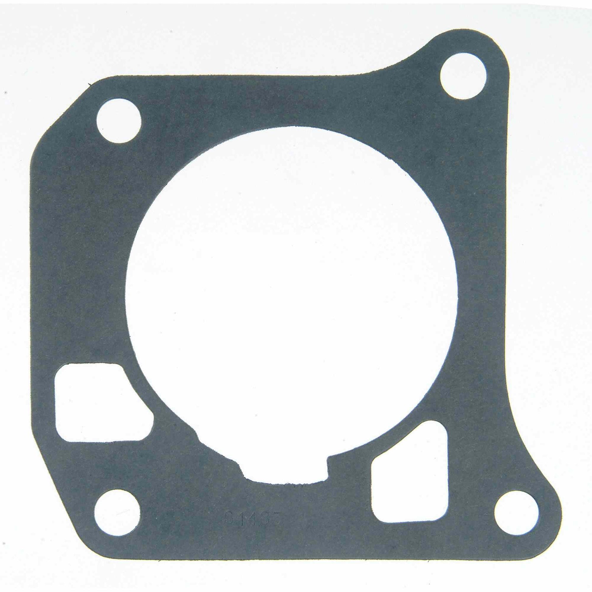 Top View of Fuel Injection Throttle Body Mounting Gasket FEL 61483