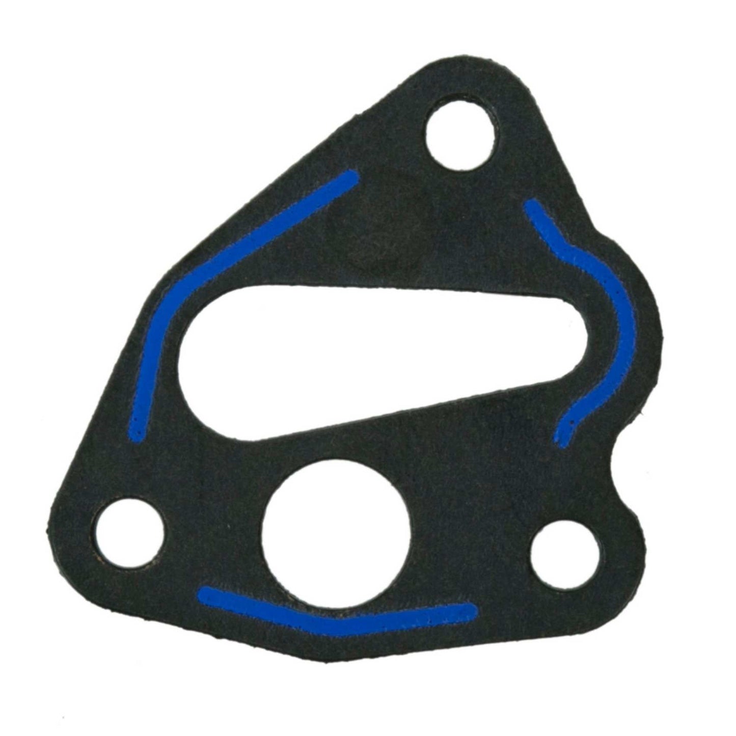 Top View of Engine Oil Filter Adapter Gasket FEL 71239