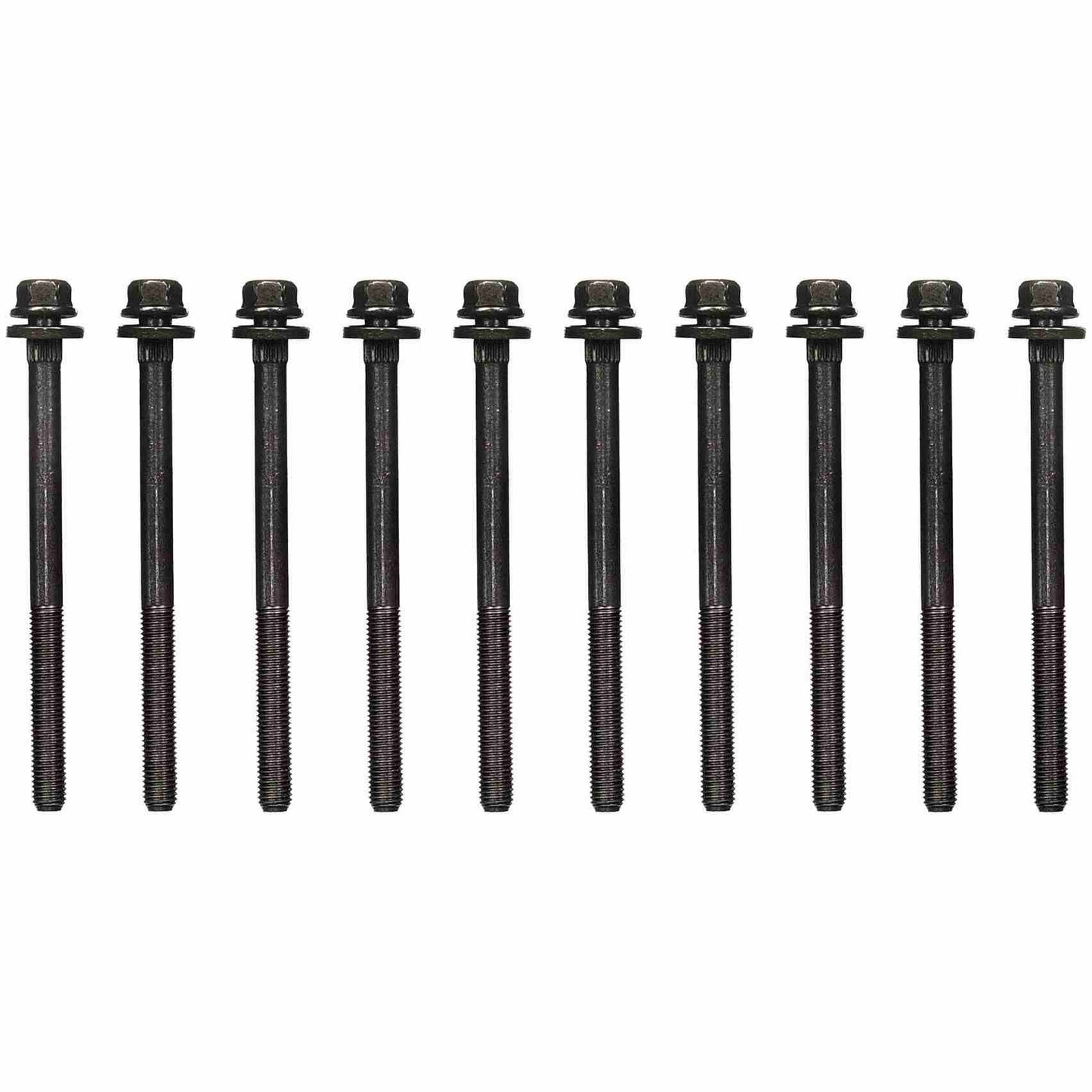 Top View of Engine Cylinder Head Bolt Set FEL ES71028