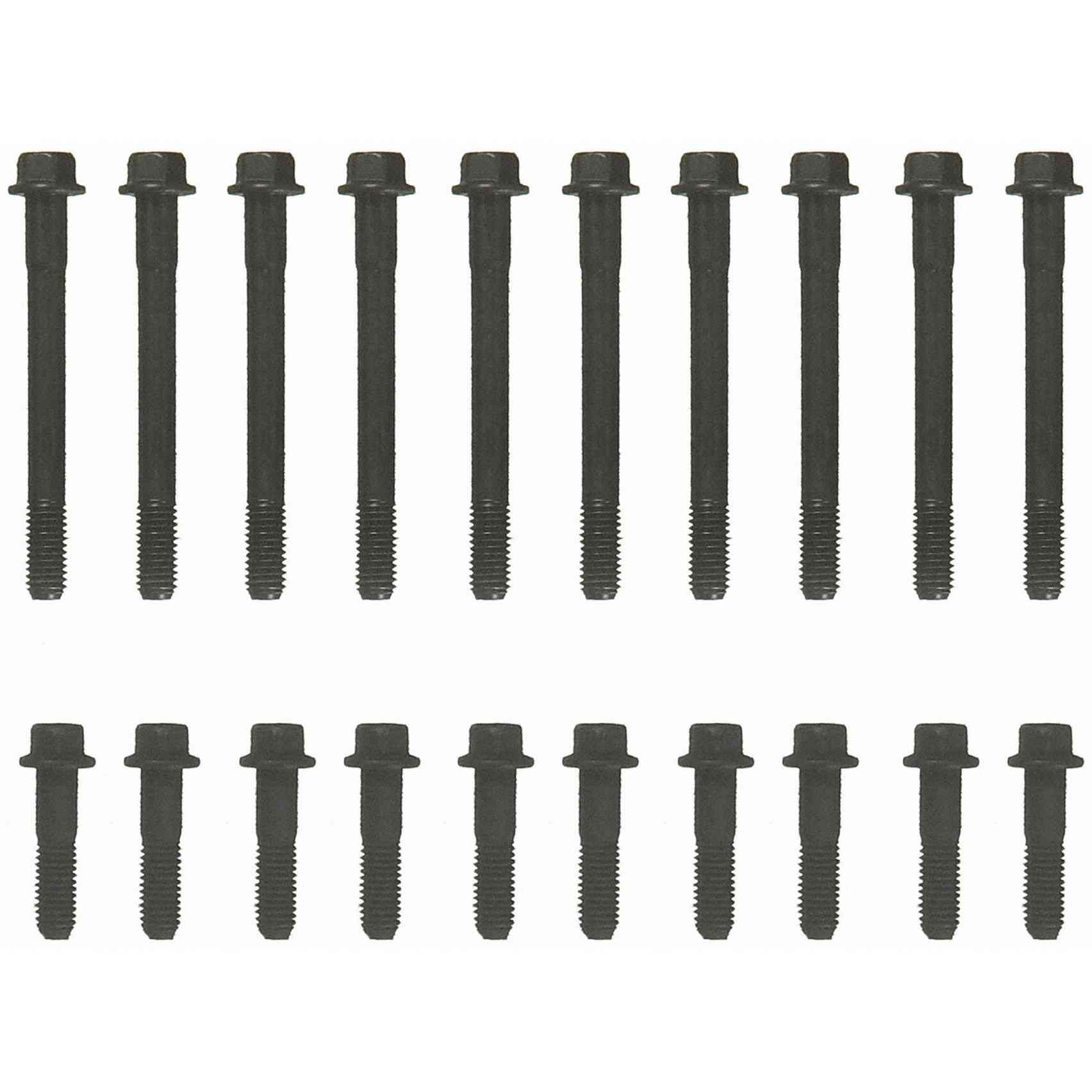 Top View of Engine Cylinder Head Bolt Set FEL ES71038-1