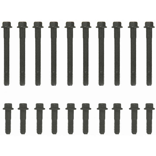 Top View of Engine Cylinder Head Bolt Set FEL ES71038-1