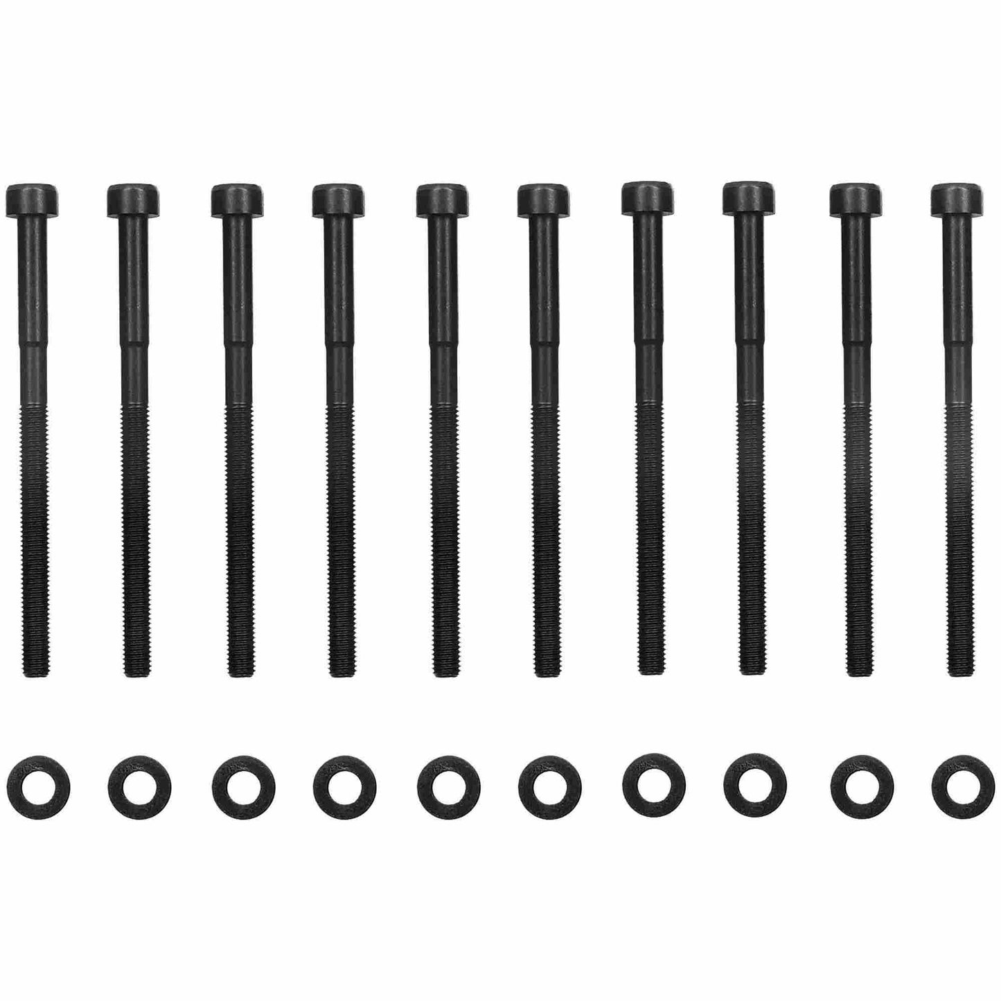 Top View of Engine Cylinder Head Bolt Set FEL ES71066