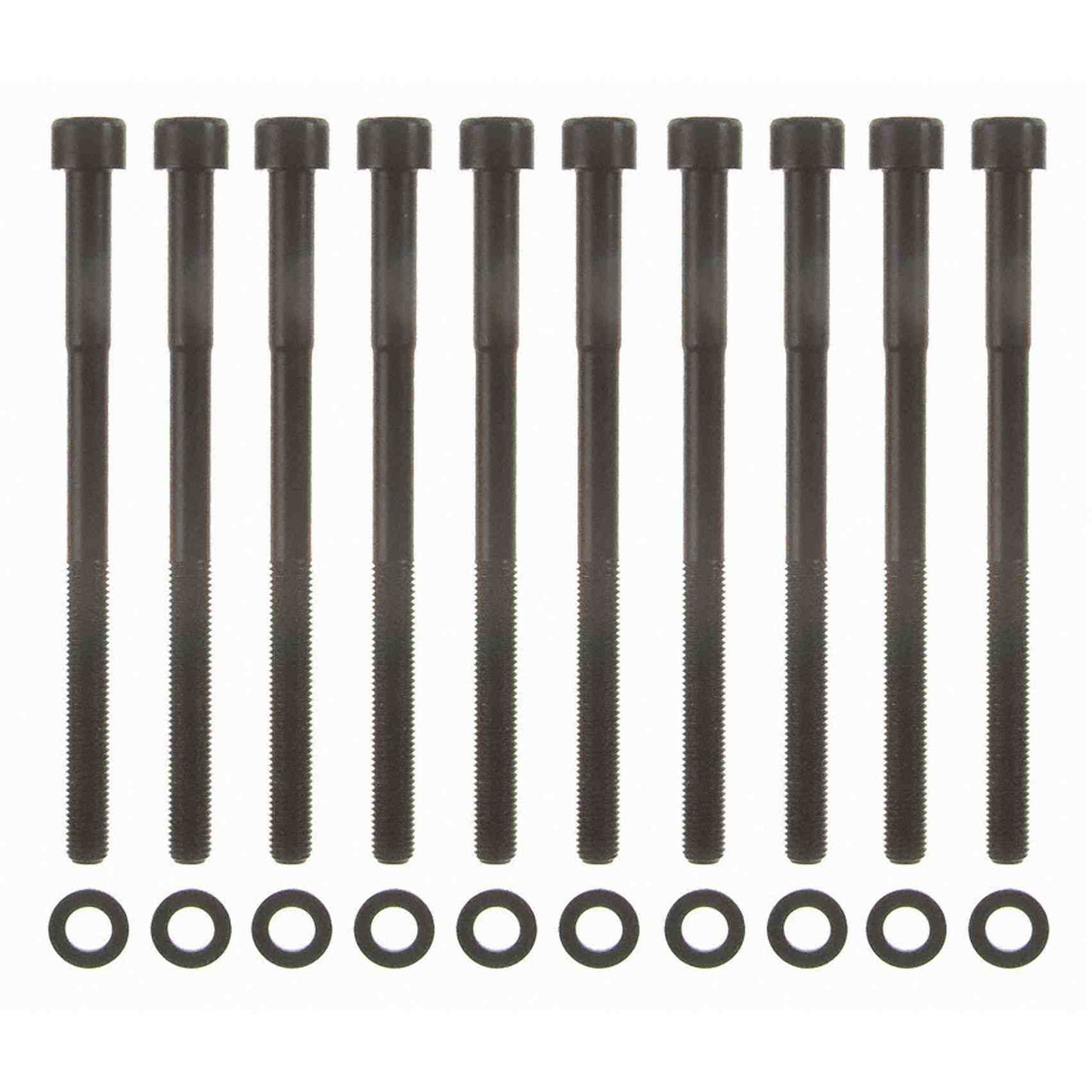 Top View of Engine Cylinder Head Bolt Set FEL ES71183