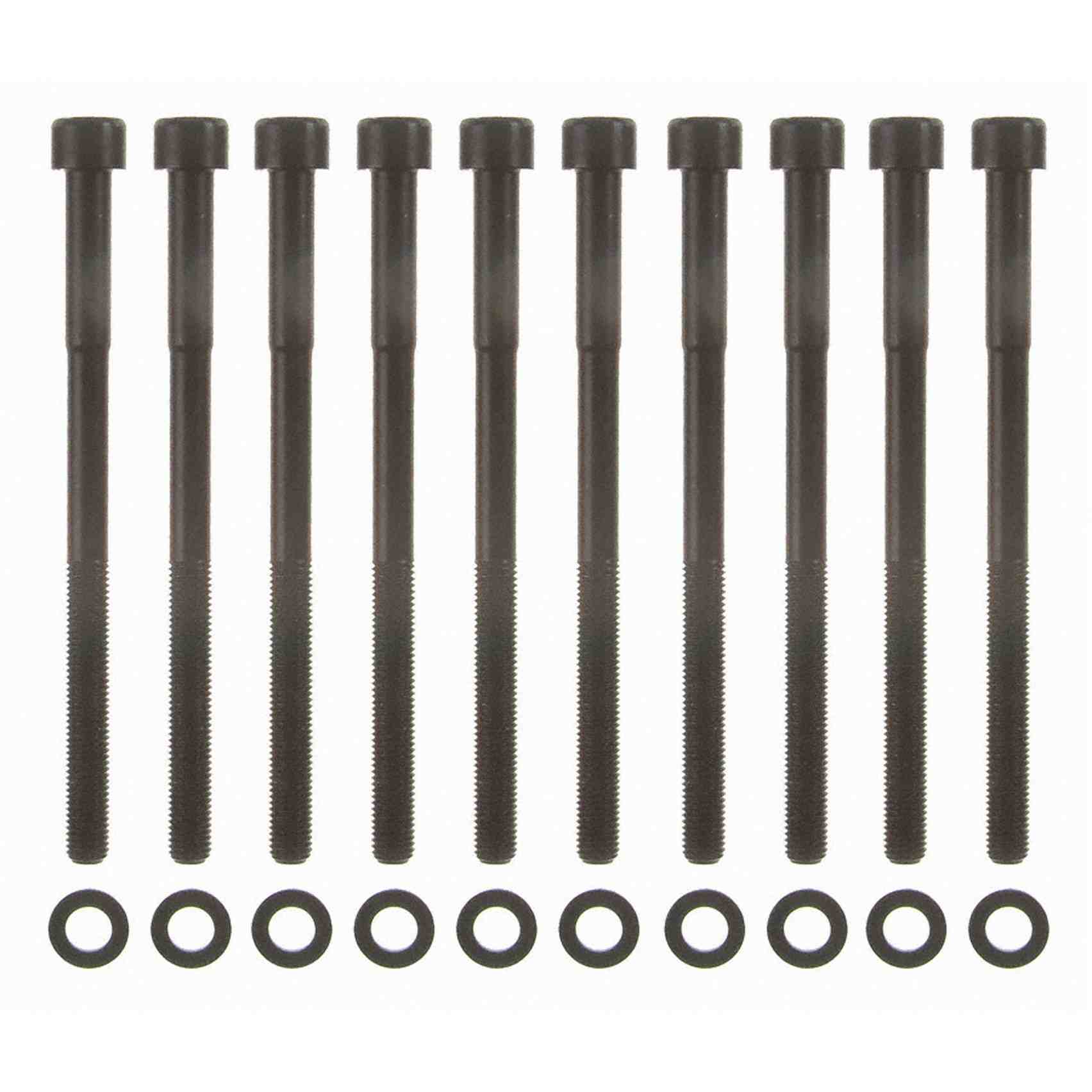 Top View of Engine Cylinder Head Bolt Set FEL ES71183