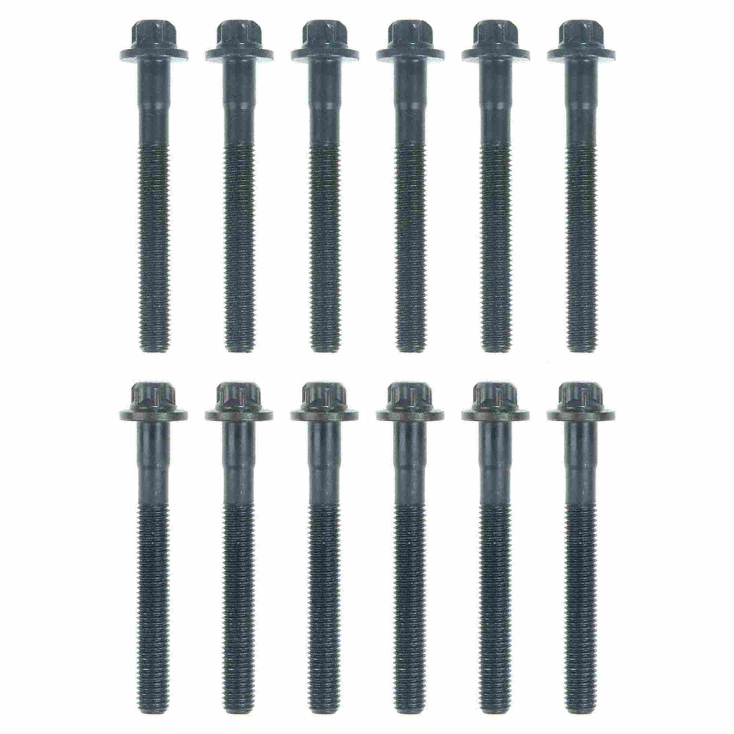 Top View of Engine Cylinder Head Bolt Set FEL ES71233