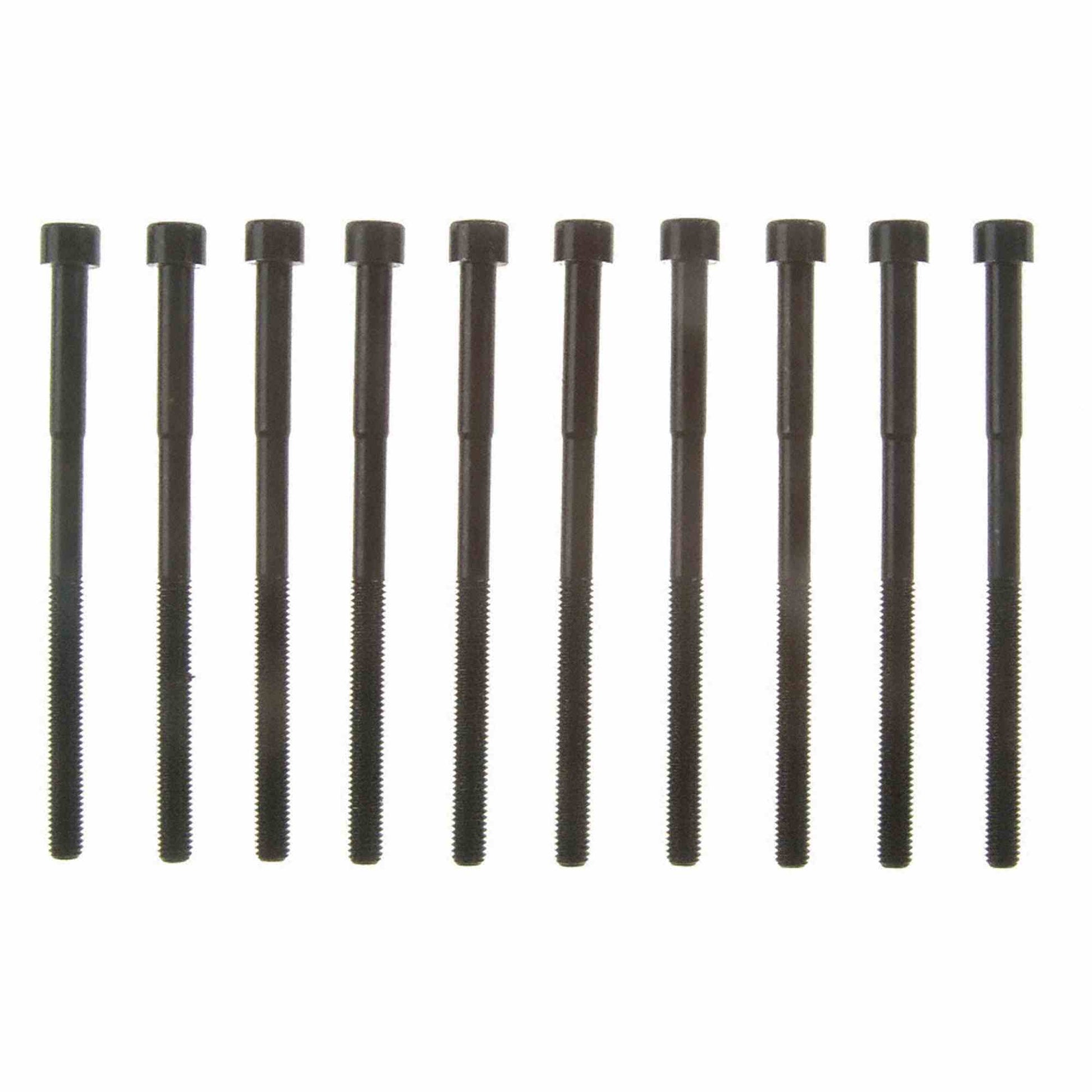 Top View of Engine Cylinder Head Bolt Set FEL ES72197