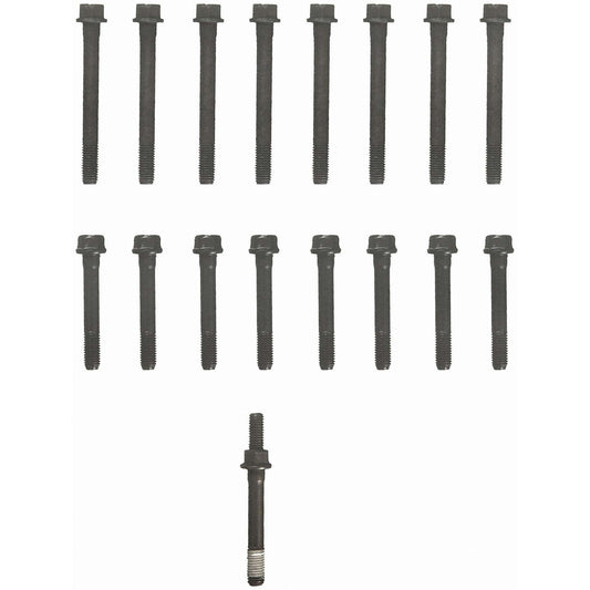 Top View of Engine Cylinder Head Bolt Set FEL ES72857