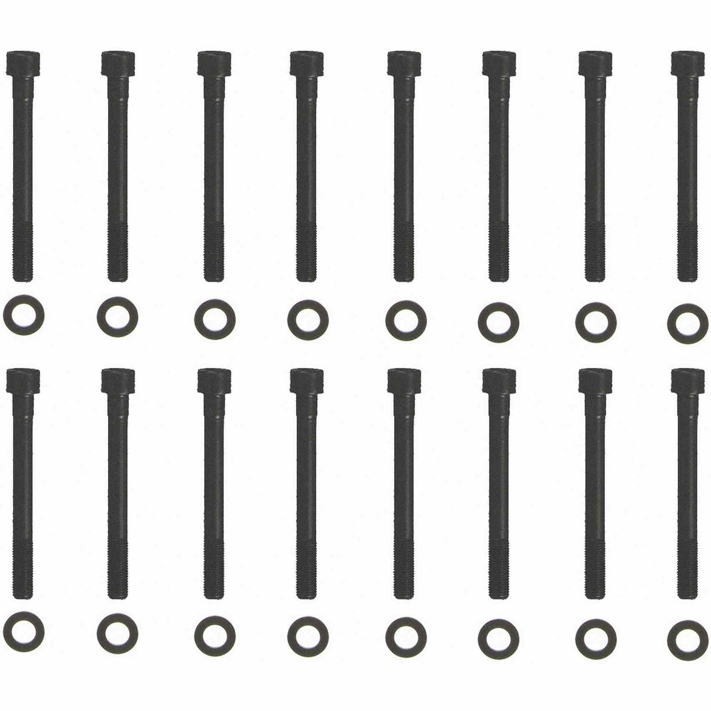 Top View of Engine Cylinder Head Bolt Set FEL ES72859