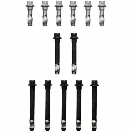 Top View of Engine Cylinder Head Bolt Set FEL ES74034