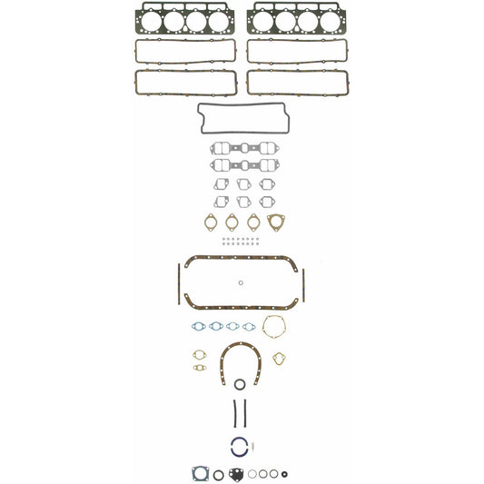 Top View of Engine Gasket Set FEL FS7893PT-4