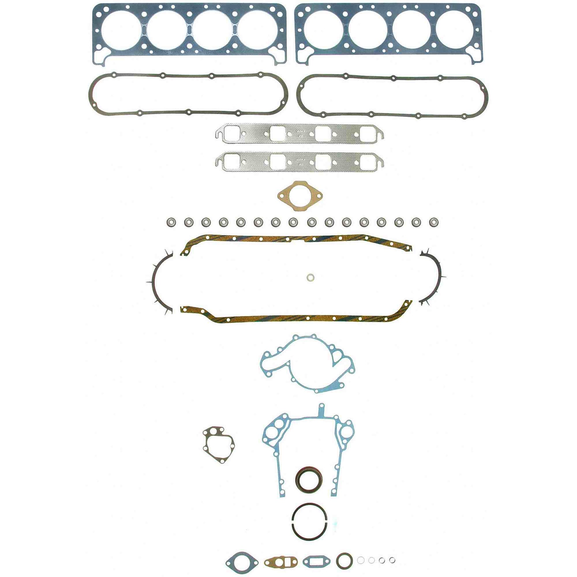 Top View of Engine Gasket Set FEL FS8255PT