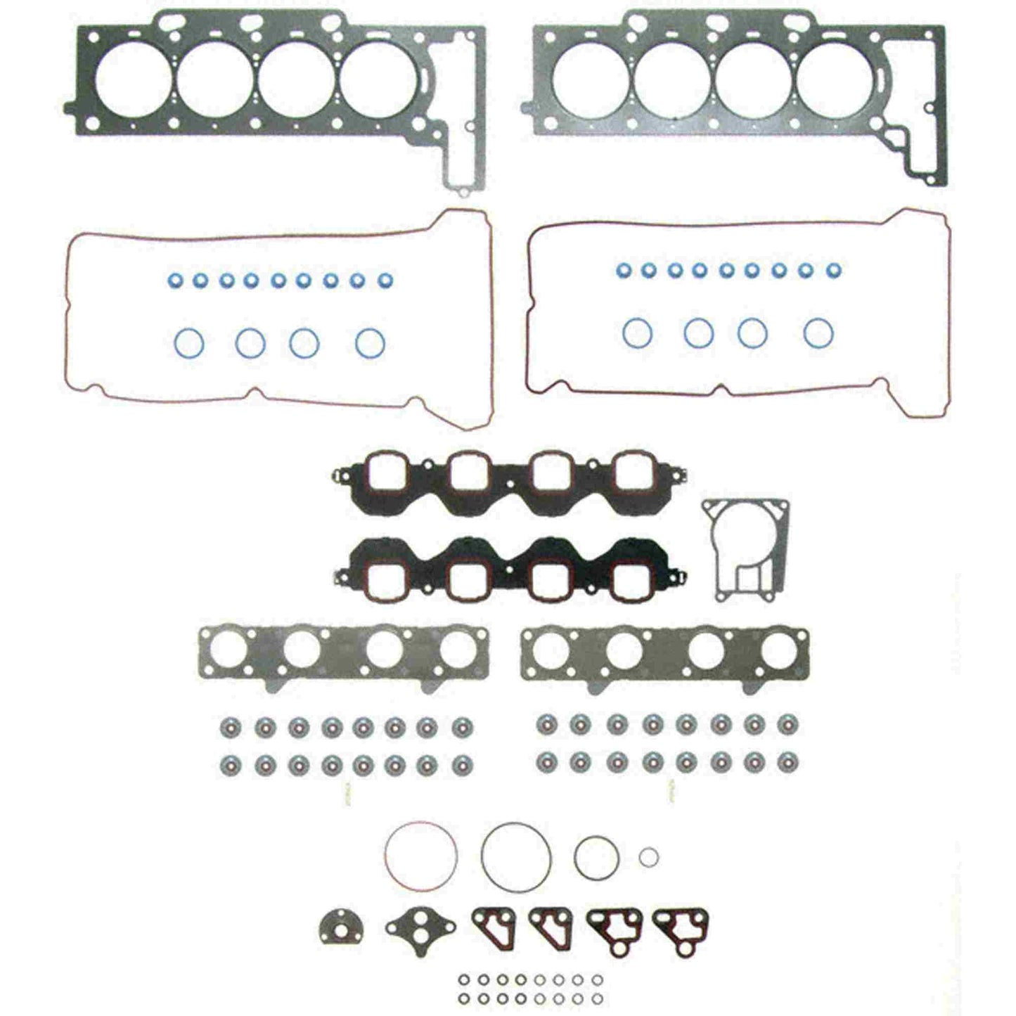 Top View of Engine Cylinder Head Gasket Set FEL HS26150PT-1