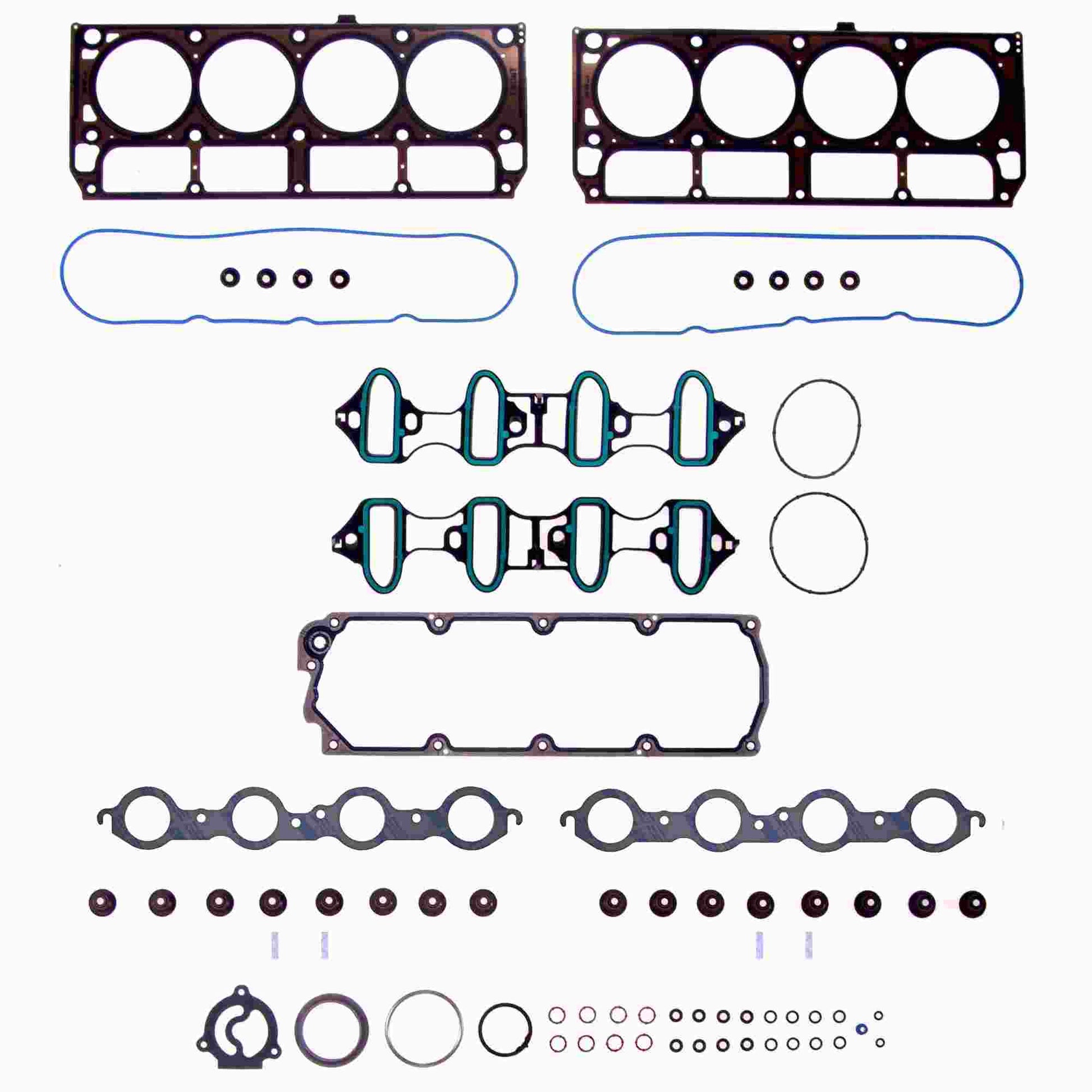 Top View of Engine Cylinder Head Gasket Set FEL HS26192PT4