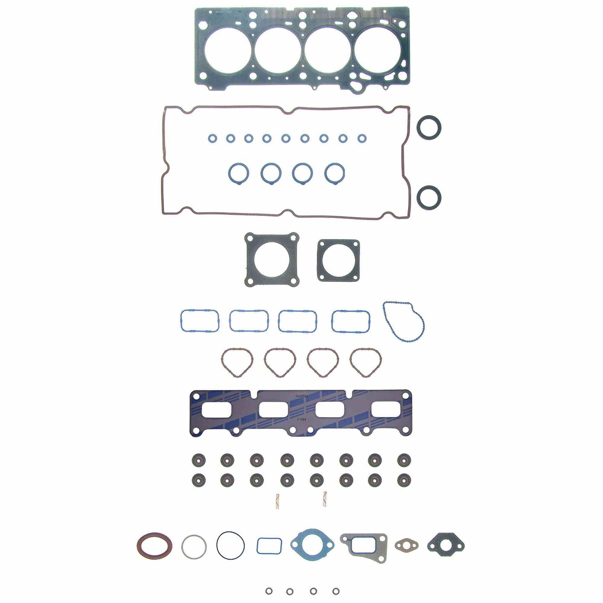 Top View of Engine Cylinder Head Gasket Set FEL HS26206PT-1