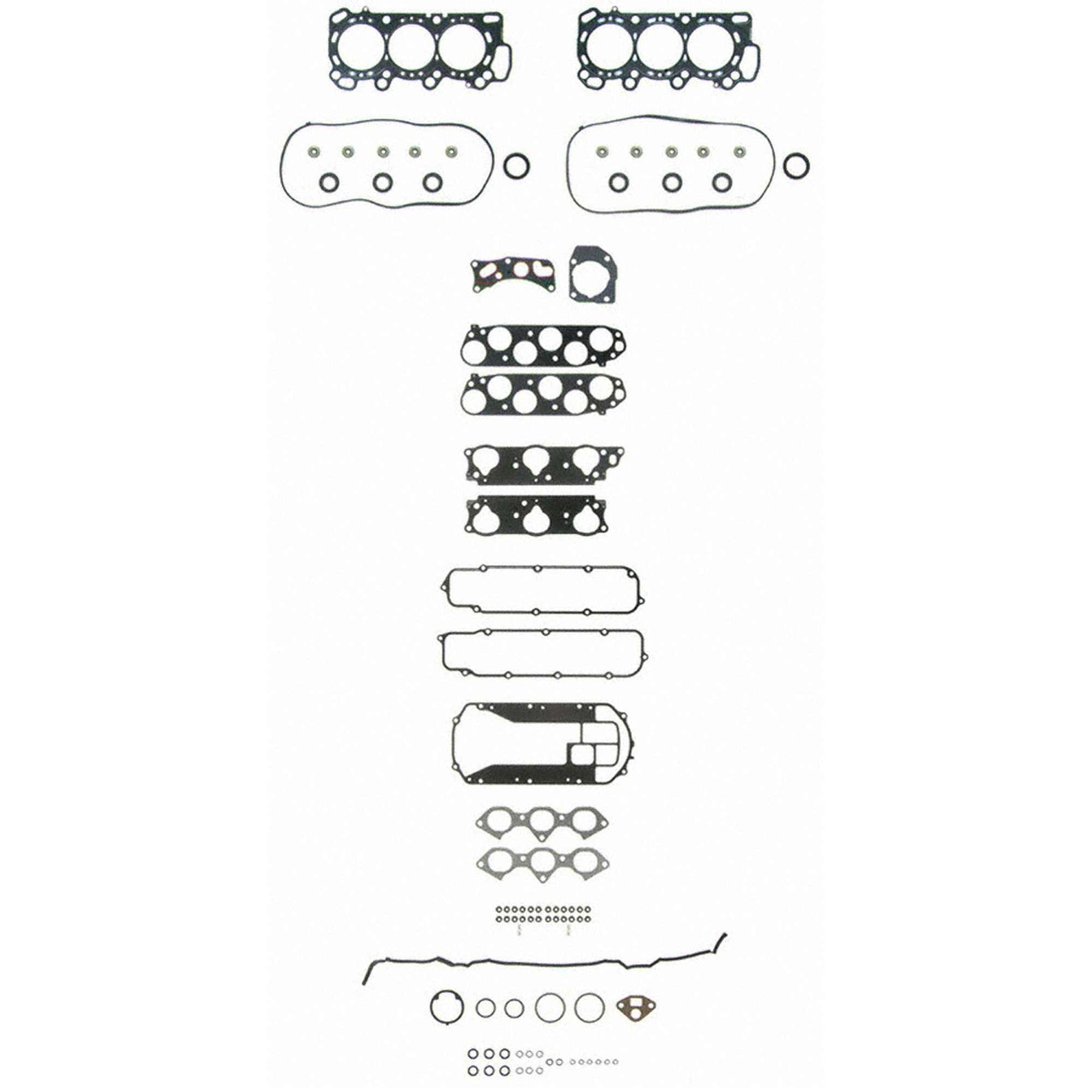 Top View of Engine Cylinder Head Gasket Set FEL HS26260PT-2