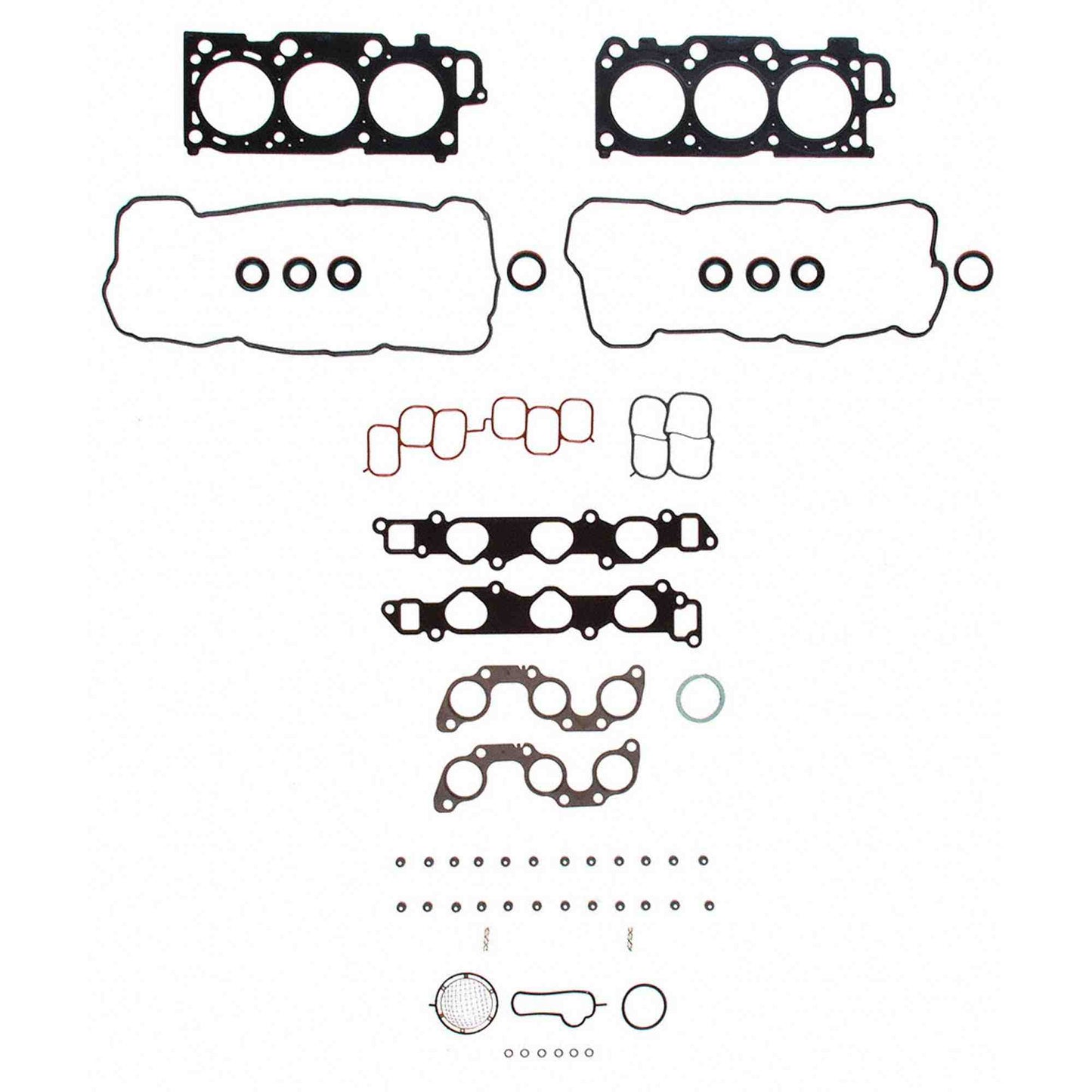 Top View of Engine Cylinder Head Gasket Set FEL HS26266PT